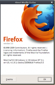 Pasirodė Firefox 3.5 RC2 image