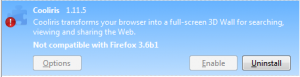 Firefox plėtinių suderinamumas su aukštesnėmis naršyklės versijomis (kaip Juos priversti veikti) image