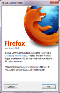 Mozilla Firefox 3.6 beta 4 image