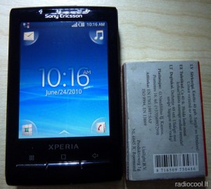 Sony Ericsson X10 Xperia Mini – mažas išorėje, bet ne viduje Sony Ericsson X10 Xperia Mini