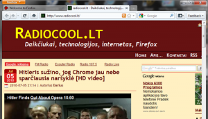 Pasirodė Firefox 4.0 beta 1 Firefox 4.0 beta 1
