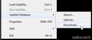 Automatinis subtitrų atsisiuntimas su Media Player Classic image
