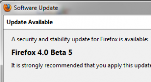Pasirodė Firefox beta 5 image