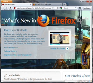 Firefox 4 beta 7 su spartesniu JavaScript image