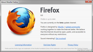 Pasirodė Firefox 6 beta image