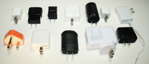 USB įkroviklių testai laboratorijoje chargers