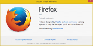 Firefox 28 : kas naujo image