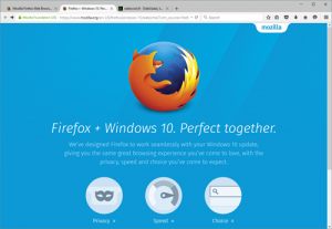 Firefox 40 derinasi prie Windows 10 2015-08-12 15_06_50-Firefox Windows 10. Perfect together. — Mozilla