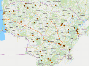 Kaip rasti apžvalgos bokštą/apžvalgos bokštų žemėlapis Lietuvoje 2015-09-02 16_46_22-OSM Lietuva (Lankytinos vietos)